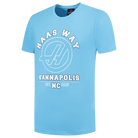 Haas Racing F1 "Haas Way Kannapolis" T-Shirt - Blue T-shirts Haas F1 Racing Team 