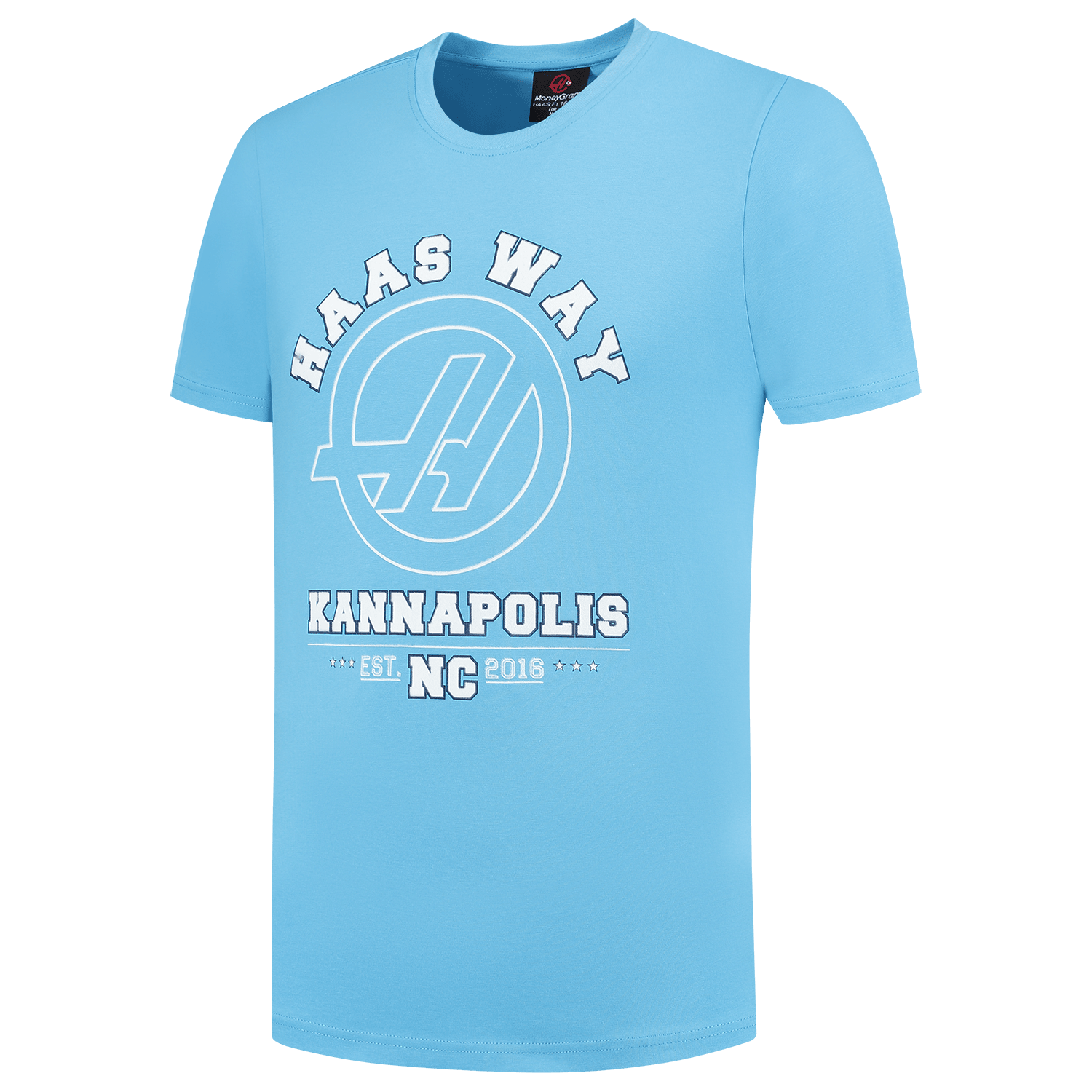 Haas Racing F1 "Haas Way Kannapolis" T-Shirt - Blue T-shirts Haas F1 Racing Team 