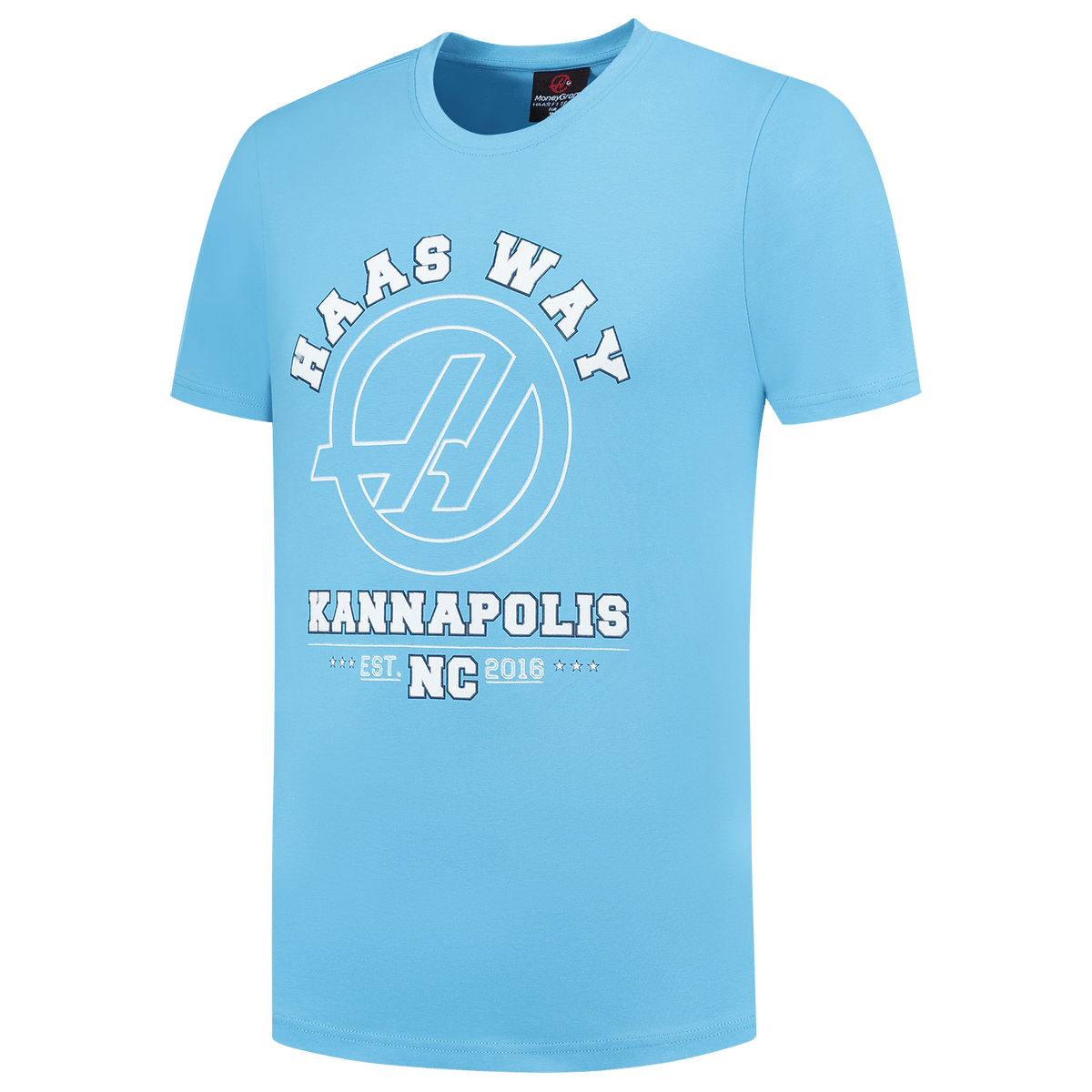 Haas Racing F1 "Haas Way Kannapolis" T-Shirt - Blue T-shirts Haas F1 Racing Team 