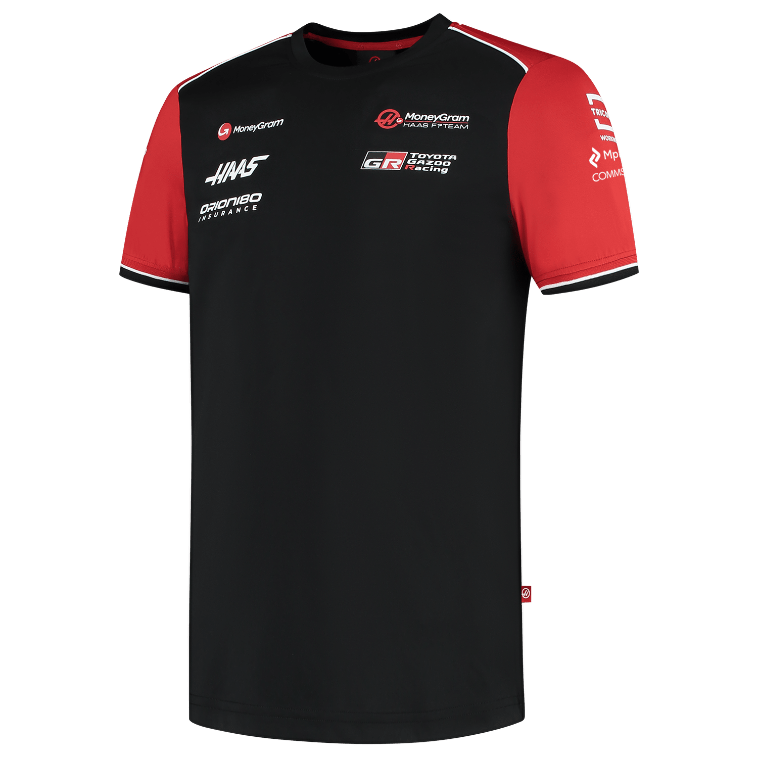 Haas Racing F1 2025 Team Fitted T-Shirt - Black/White – CMC