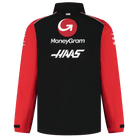 Haas Racing F1 2025 Team Rain Jacket - Black Jackets Haas F1 Racing Team 
