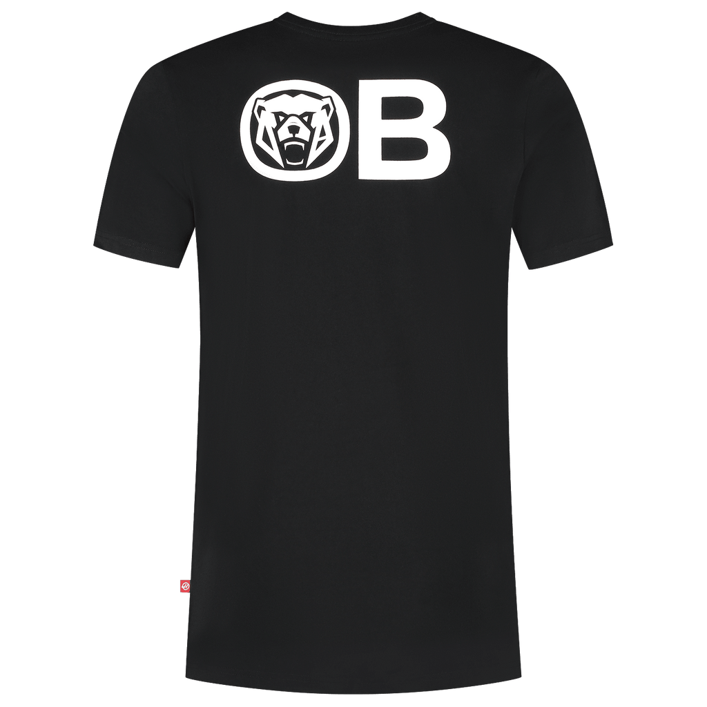 Haas Racing F1 Ollie Bearman Essential T-Shirt - Black T-shirts Haas F1 Racing Team 