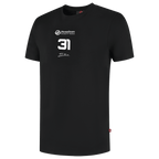 Haas Racing F1 Esteban Ocon Essential T-Shirt - Black T-shirts Haas F1 Racing Team 