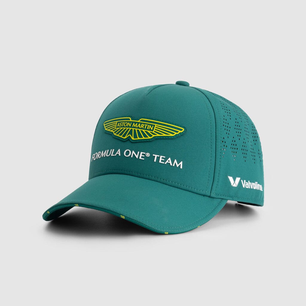 Aston Martin F1 2025 Lance Stroll Team Hat- Green/Black Hats Aston Martin F1 Green 