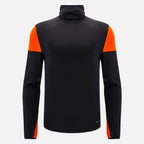 Automobili Lamborghini Men's Activewear High Neck Sweater - Black Sweaters Automobili Lamborghini 