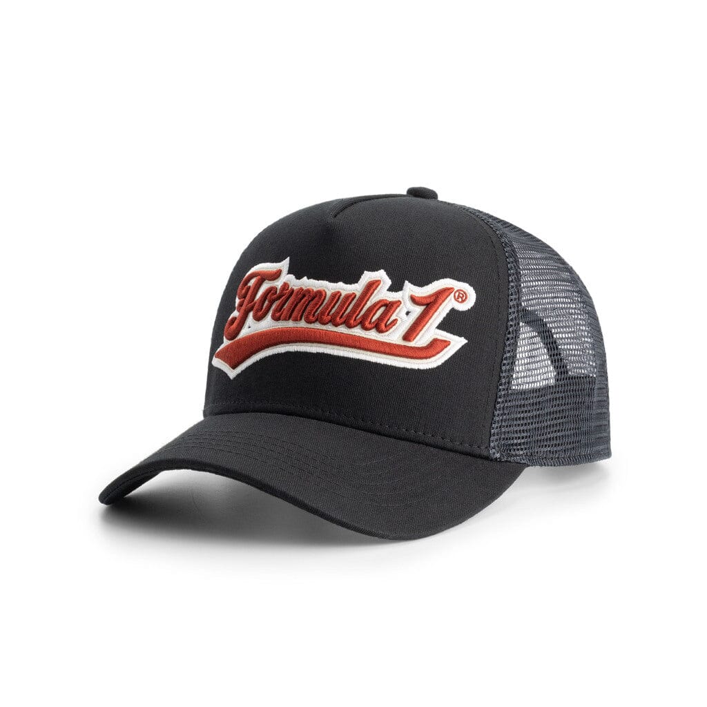 Formula 1 Tech Collection F1 Legacy Trucker Hat - Black/Blue Hats Formula 1 Black 