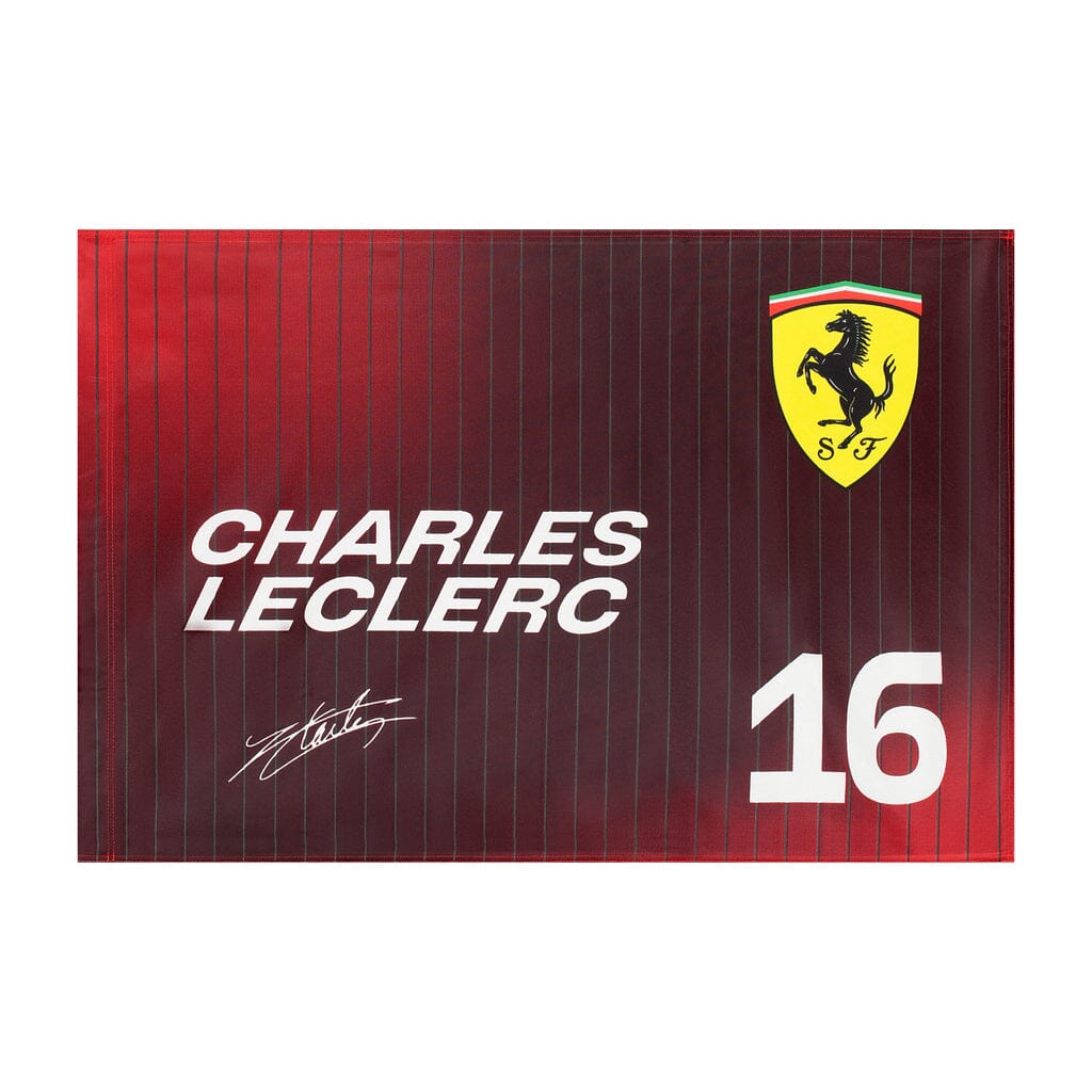 Scuderia Ferrari F1 Charles Leclerc 60x90cm Flag - Dark Cherry Flag Scuderia Ferrari 
