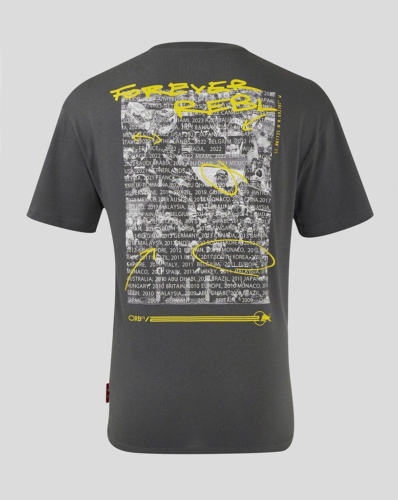 Red Bull Racing F1 20th Anniversary T-Shirt - Gray T-shirts Red Bull Racing 