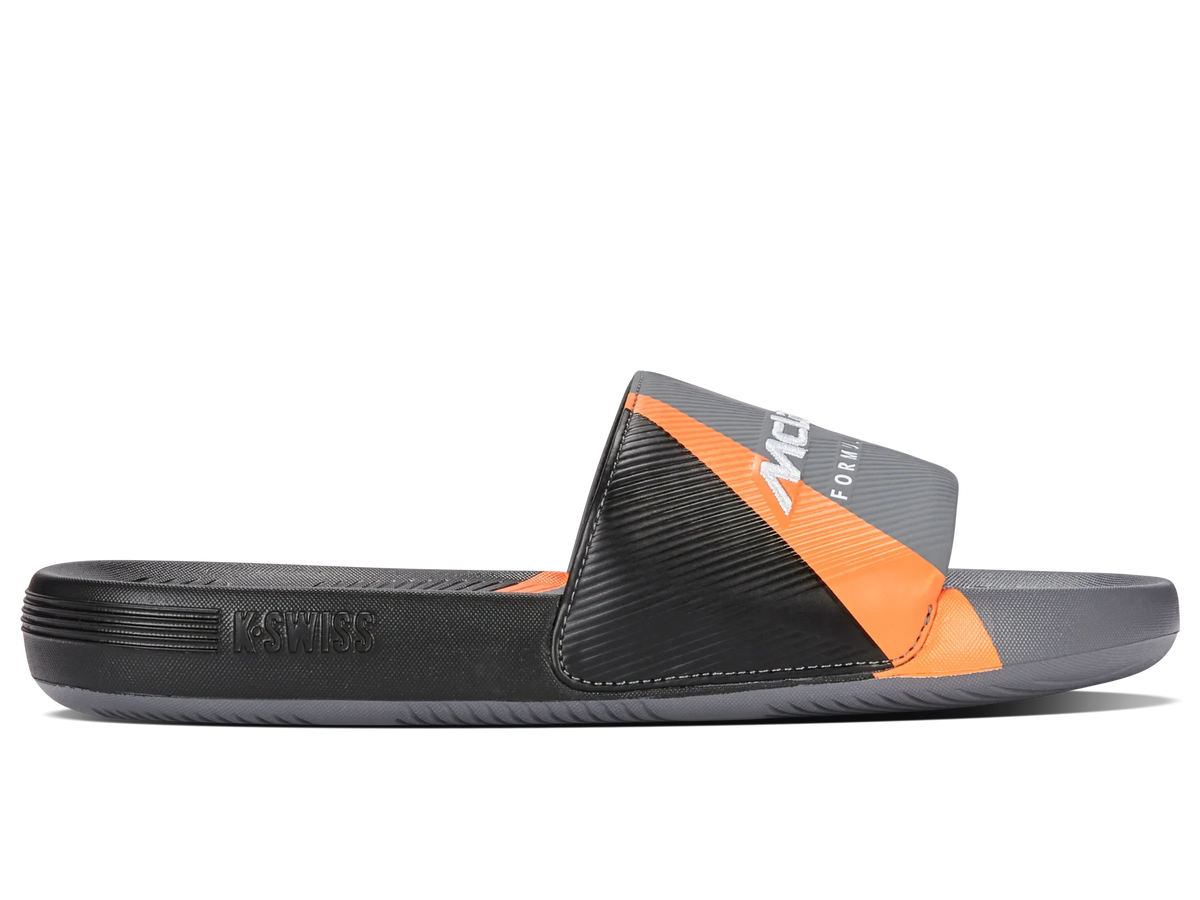 マイケル McLaren F1 x K - Swiss Men's Slide Sandals - Anthracite – CMC