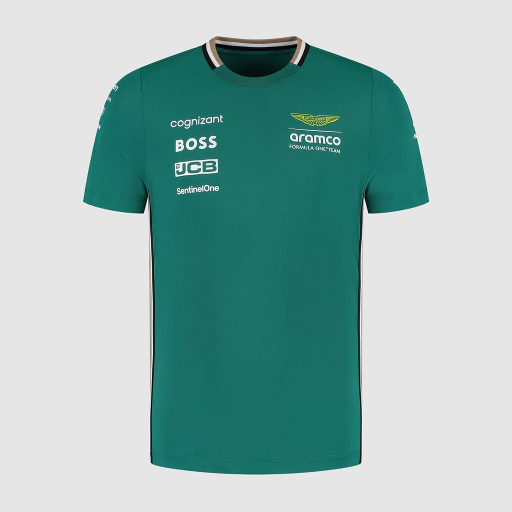 Aston Martin F1 2025 Men's Team T-Shirt - Green T-shirts Aston Martin F1 