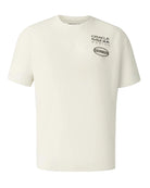 Red Bull Racing F1 Americana Varsity T-Shirt - Surf the Web/Off White T-Shirts Red Bull Racing XS White 