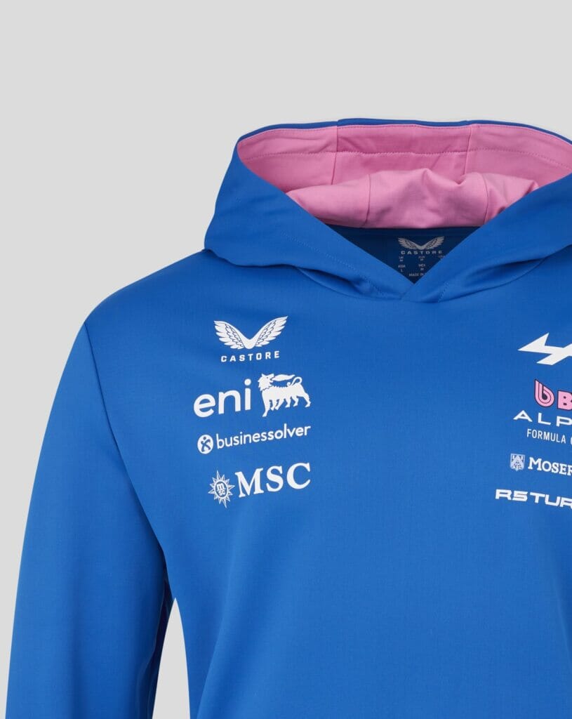 Alpine Racing F1 2026 Team Hoodie - Lapis Blue Hoodies Alpine 