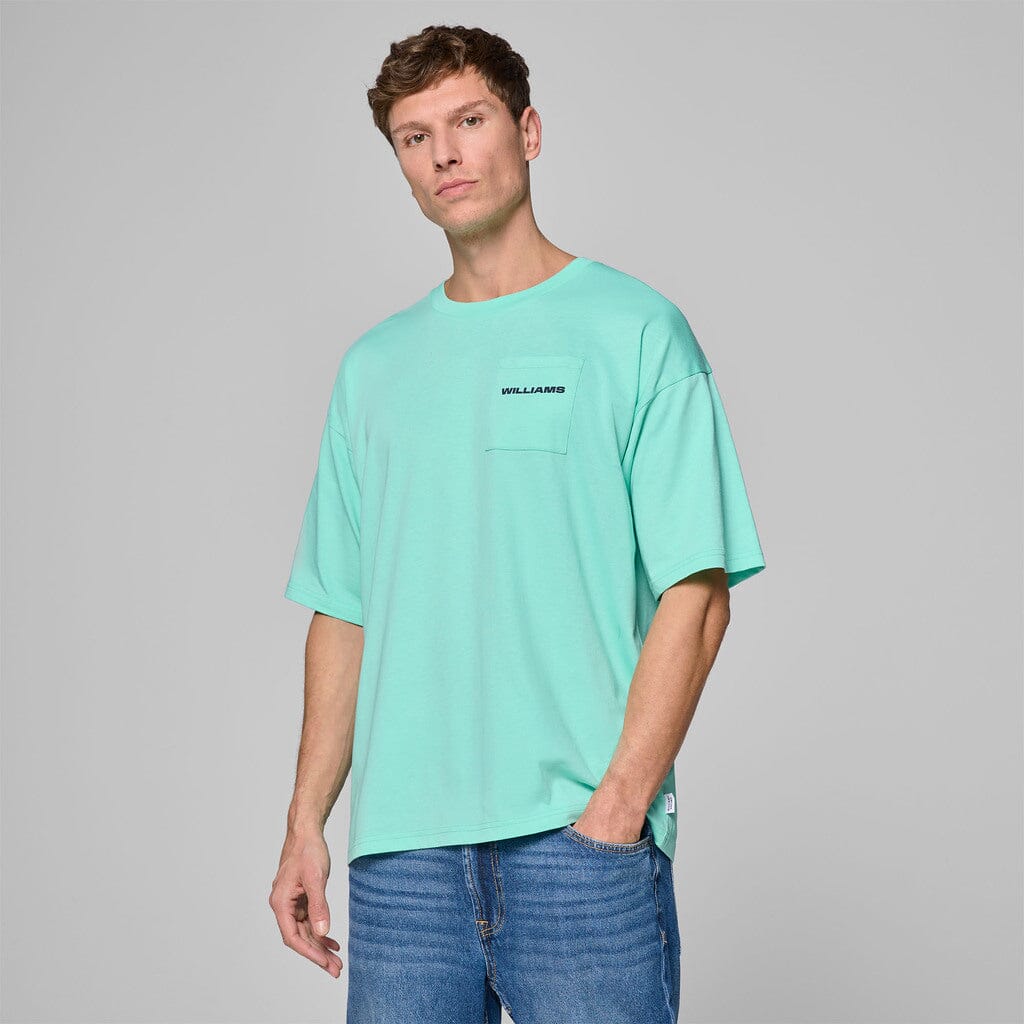 Williams Racing F1 Men's Core T-Shirt - Heather/Green T-shirts Williams Racing 