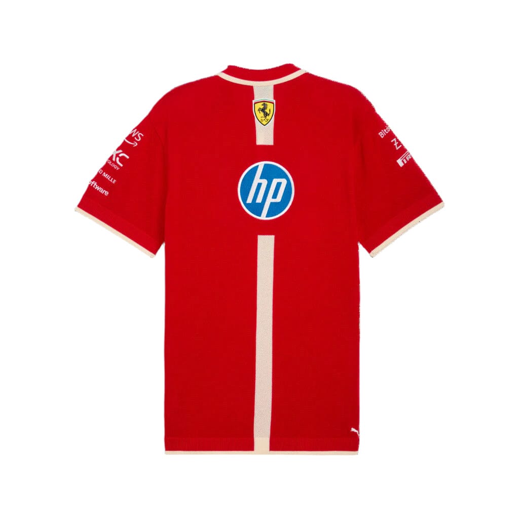 Polo Scuderia Ferrari F1 Classic 2025 - Le Paddock | T-shirts & Polos de F1 Polo Scuderia Ferrari F1 Classic 2025 - Le Paddock | T-shirts & Polos de F1