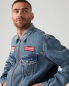 McLaren F1 x Levis Heritage Trucker Jacket - Medium Indigo Jackets McLaren 