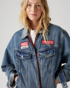 McLaren F1 x Levis Heritage Trucker Jacket - Medium Indigo Jackets McLaren 