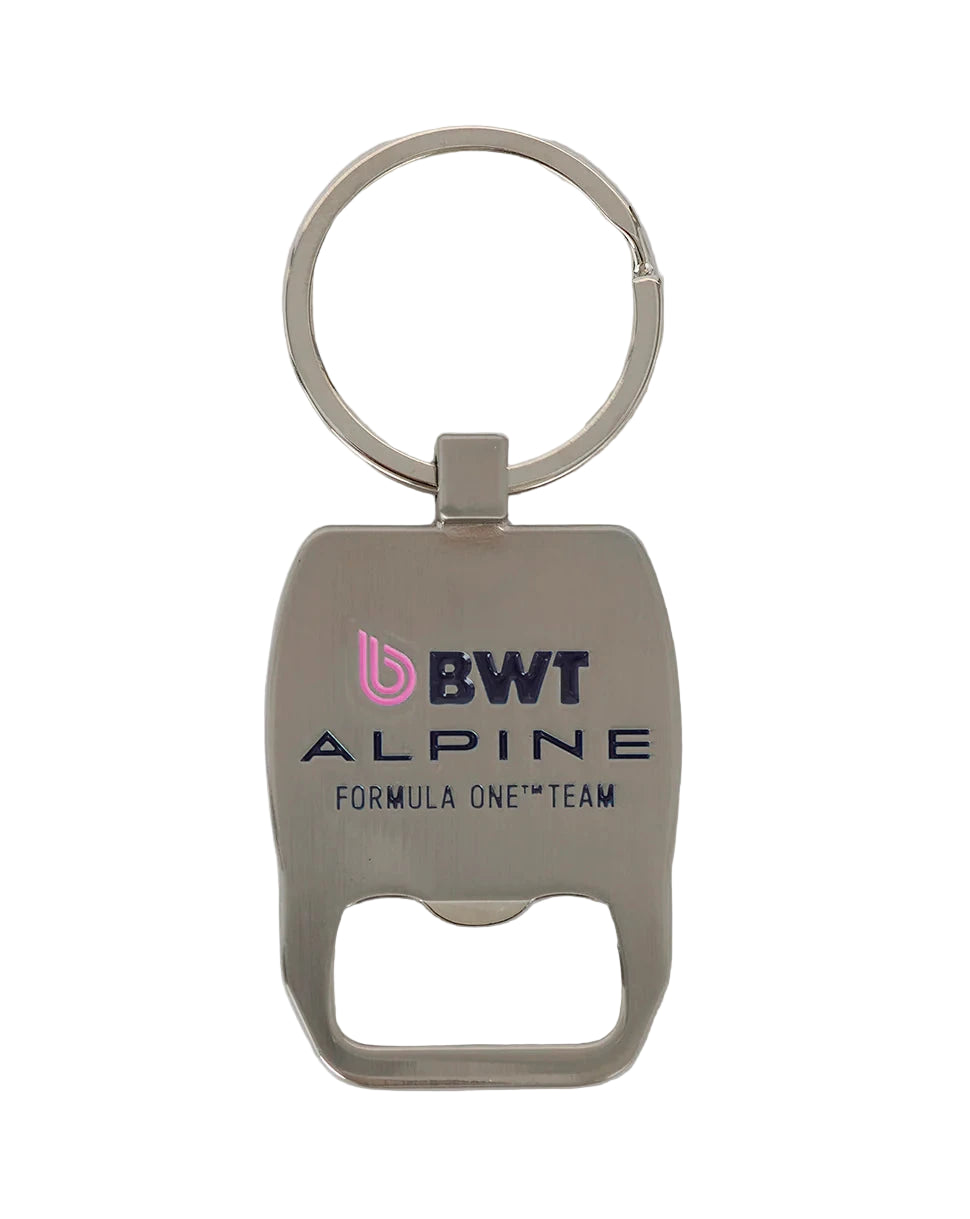 Alpine Racing F1 Team Keyring Bottle Opener Keyring - Gunmetal Keyrings Alpine 