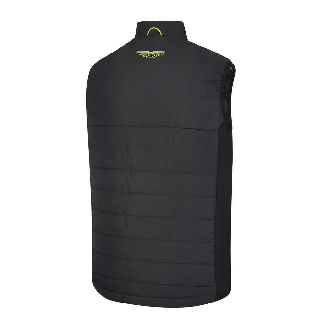 Aston Martin Cognizant F1 Men's Lifestyle Vest- Grey Vest Aston Martin F1 