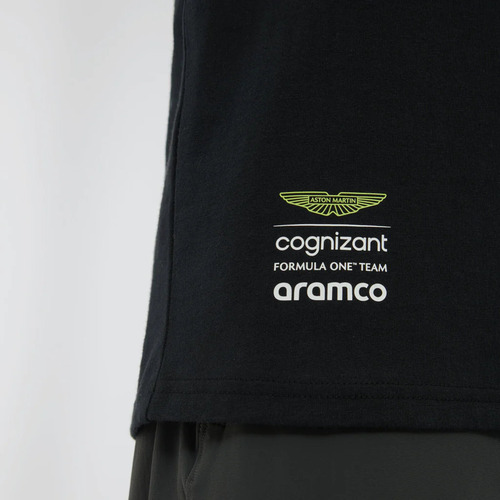 Aston Martin Cognizant F1 Men's USA GP T-Shirt - Black – CMC