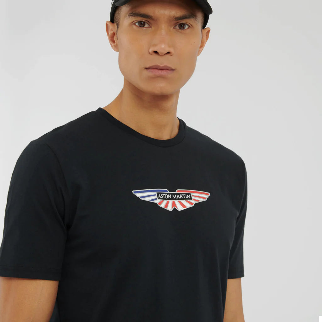 Aston Martin Cognizant F1 Men's 2023 USA GP T-Shirt - Black T-shirts Aston Martin F1 