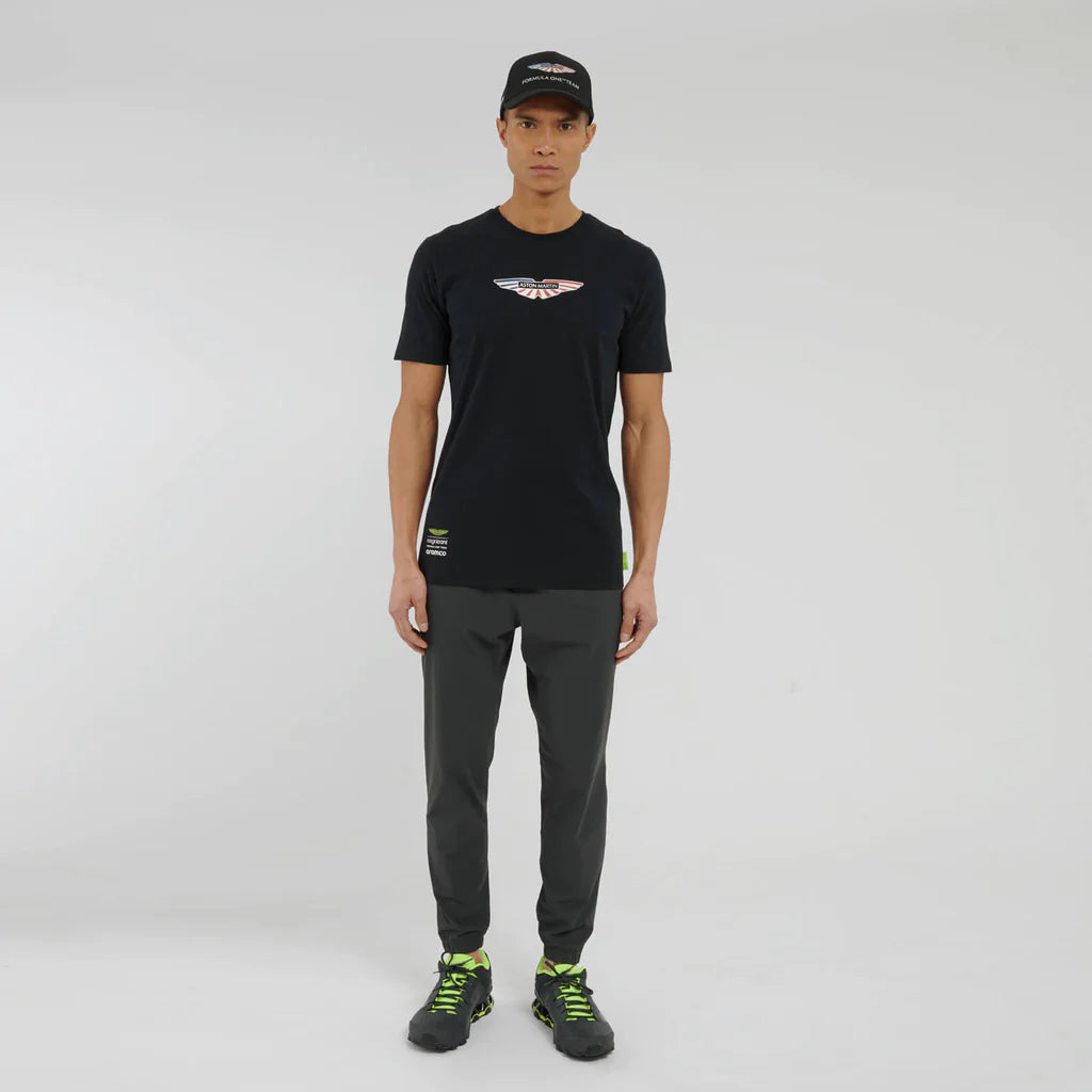 Aston Martin Cognizant F1 Men's 2023 USA GP T-Shirt - Black T-shirts Aston Martin F1 