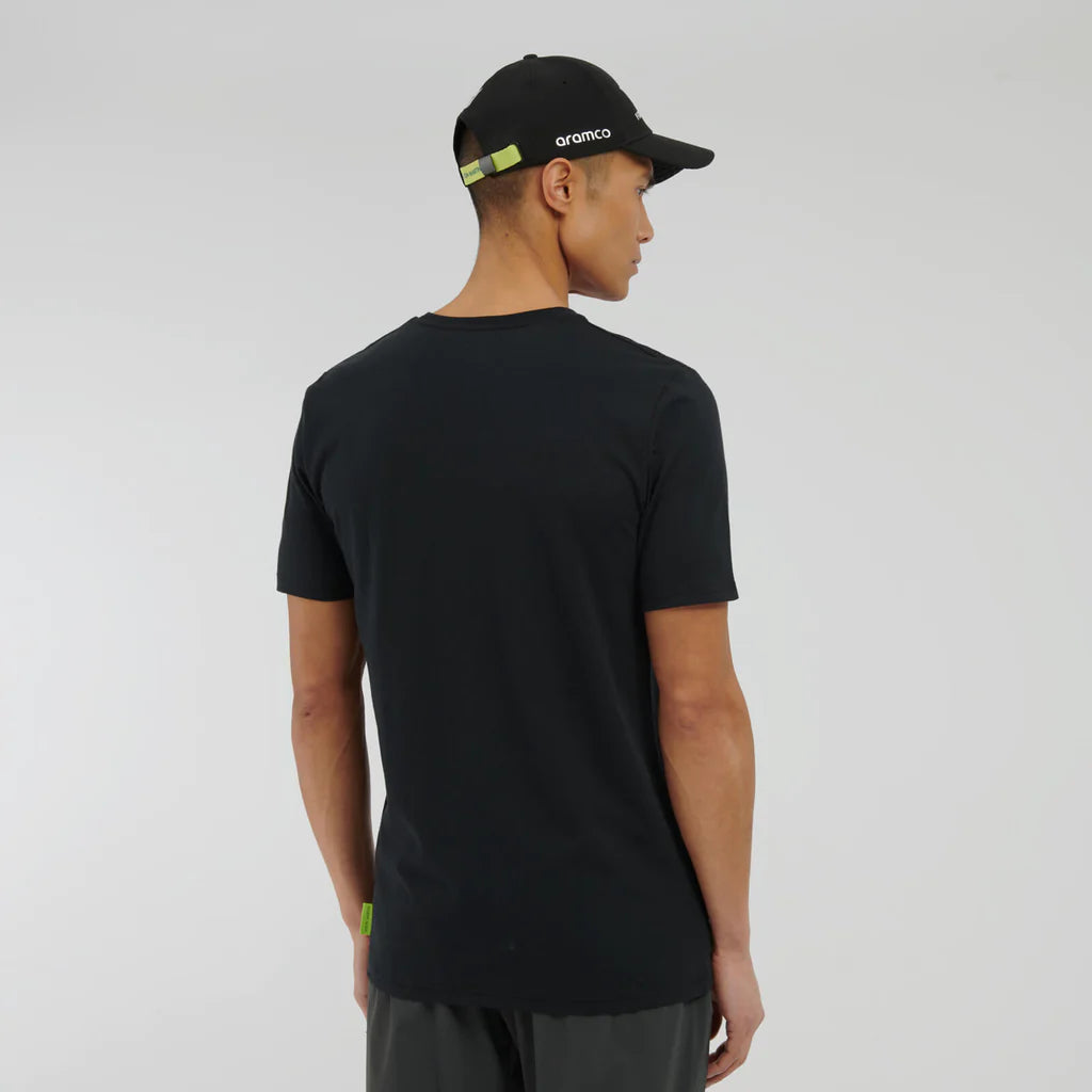 Aston Martin Cognizant F1 Men's 2023 USA GP T-Shirt - Black T-shirts Aston Martin F1 