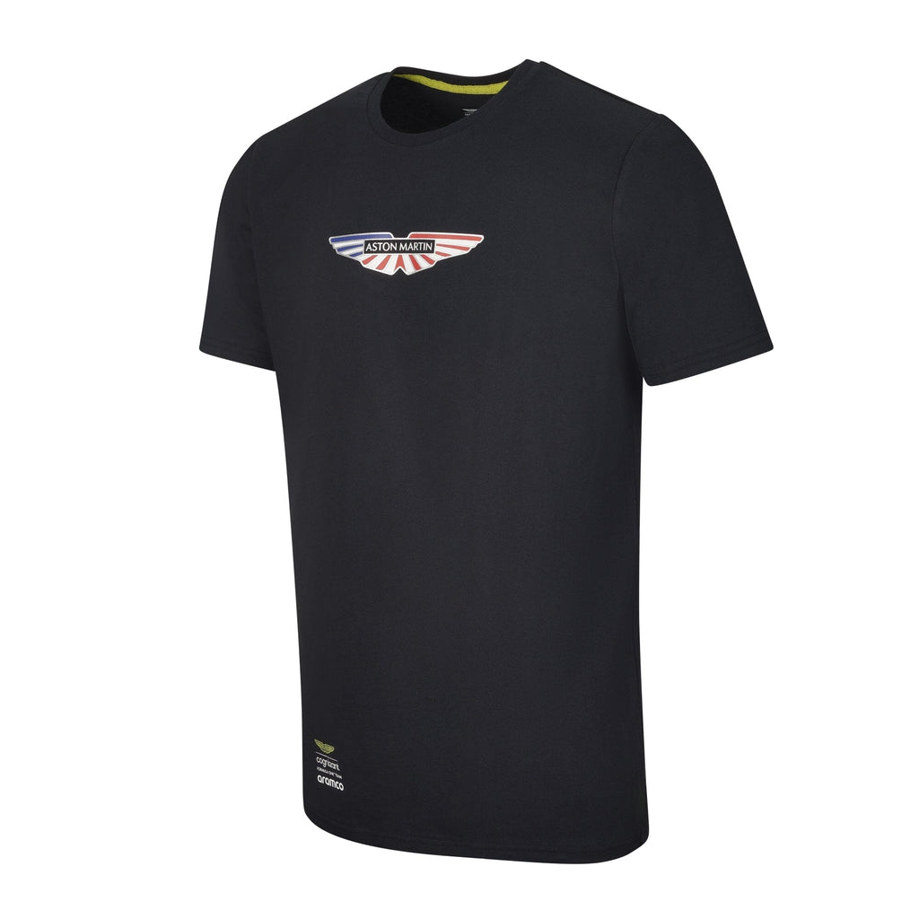 Aston Martin Cognizant F1 Men's 2023 USA GP T-Shirt - Black T-shirts Aston Martin F1 