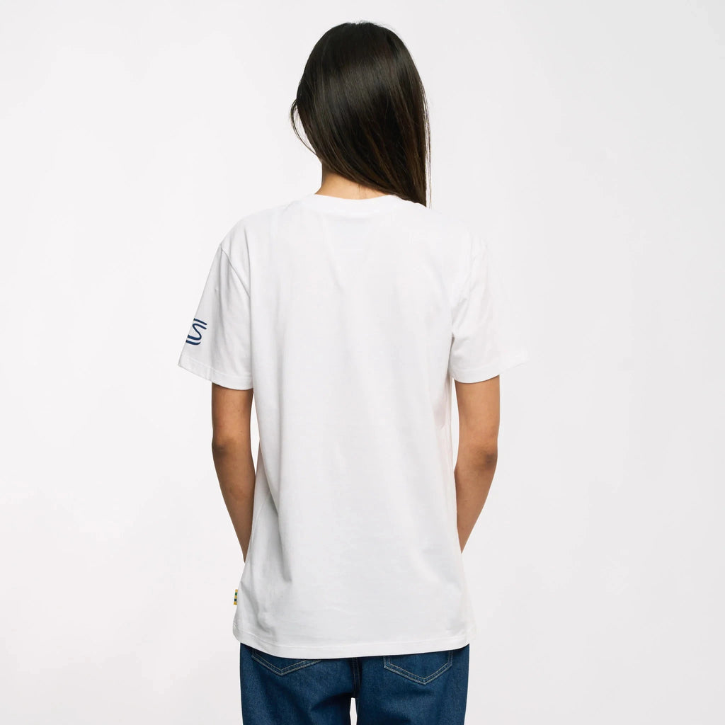 Ayrton Senna F1 Suzuka Circuit Graphic T-Shirt - White T-shirts Ayrton Senna 