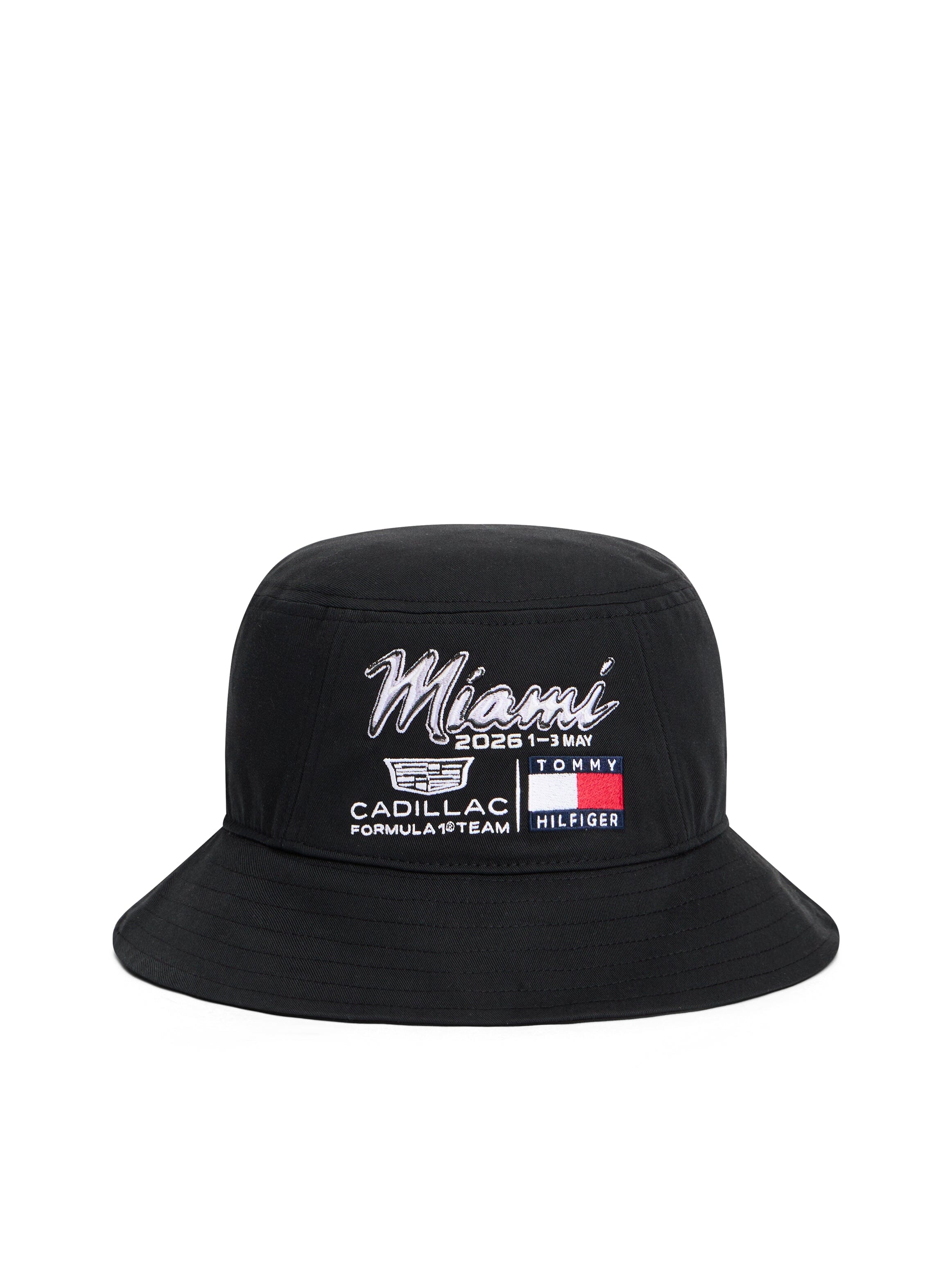 Cadillac F1 Racing Special Edition Miami GP Bucket Hat - Black Hats Cadillac F1 