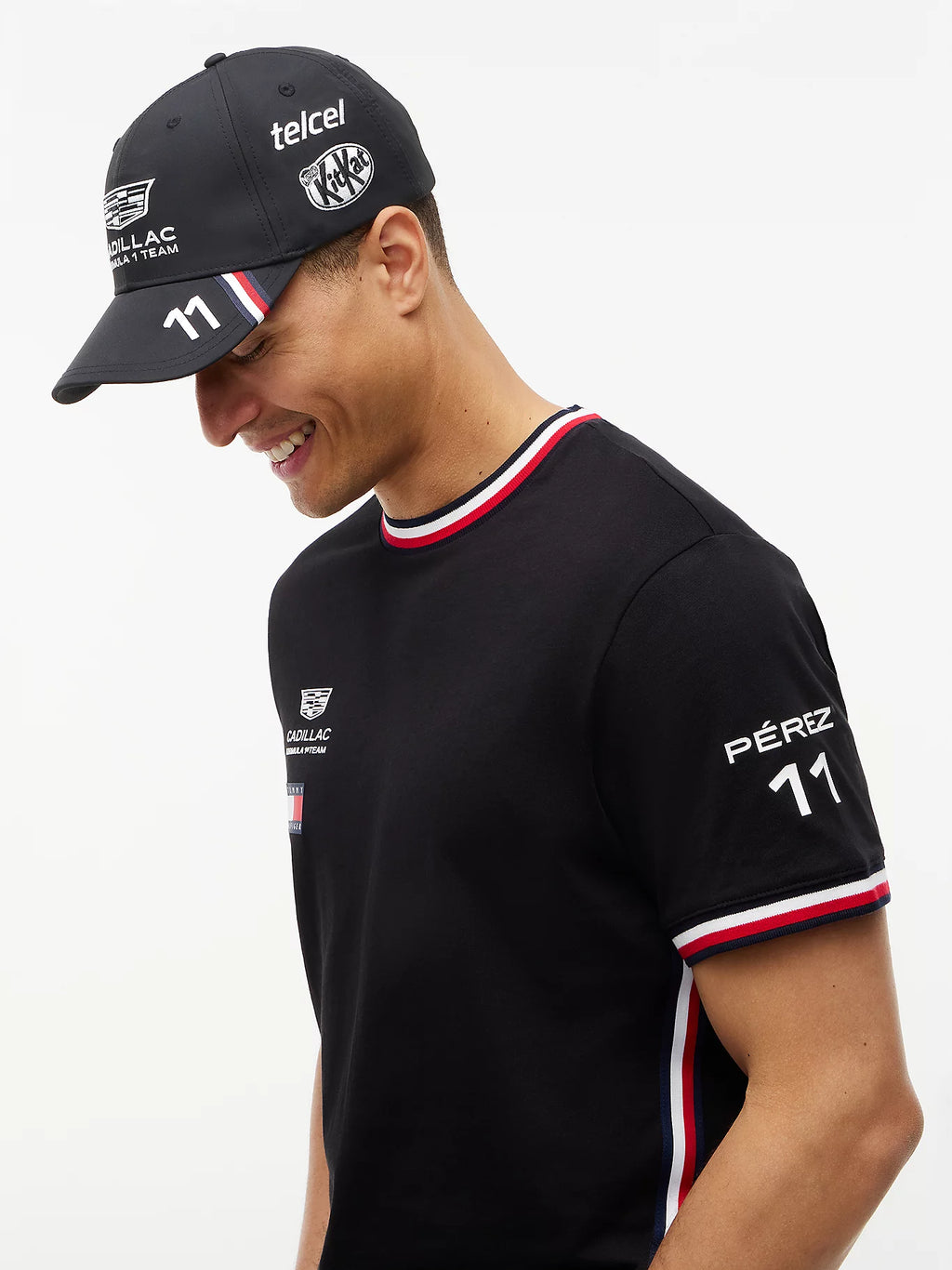 Cadillac F1 Racing 2026 Sergio "Checo" Perez Team Hat - Black/White