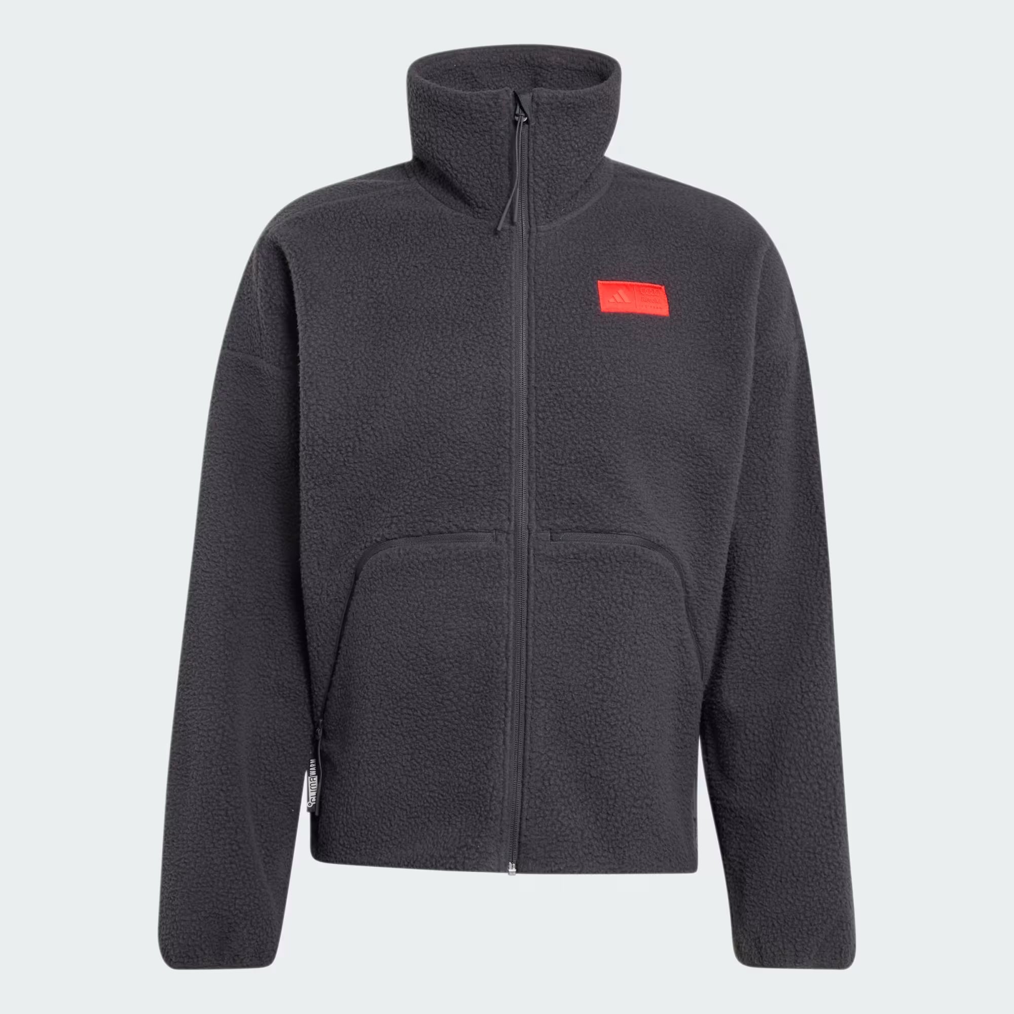 Audi Formula One Men's Team Elevated Polar Fleece Jacket - Utility Black Jackets Audi F1 