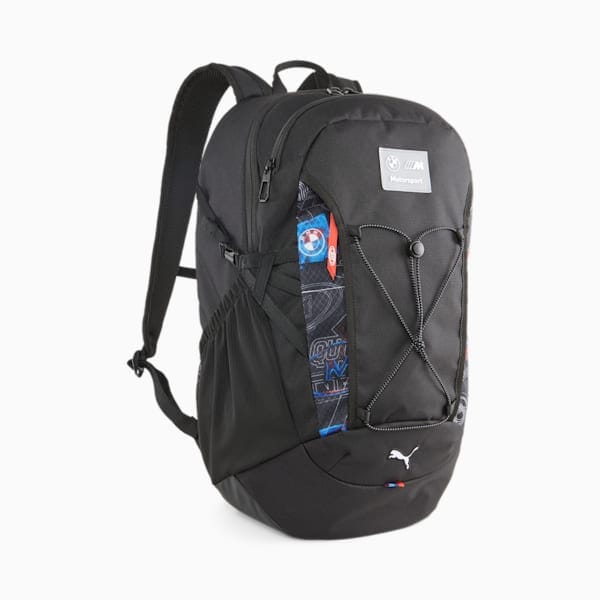 BMW M Motorsports Puma Statement Backpack- Black Bags BMW Motorsports 