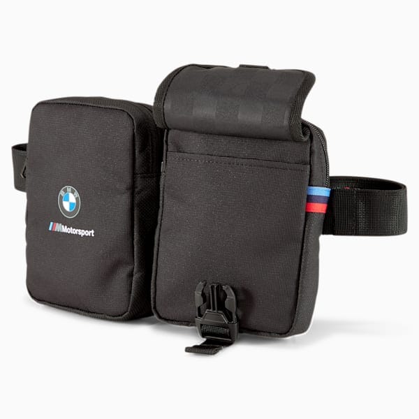 BMW Motorsport Puma Utility Waist Bag - Black Wallets BMW Motorsports 