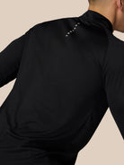 Castore Men's Mainline 1/4 Zip Tops - Black Sweatshirt Castore Mainline 