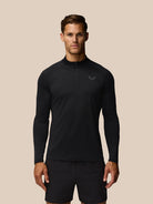Castore Men's Mainline 1/4 Zip Tops - Black Sweatshirt Castore Mainline 