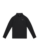 Castore Men's Mainline 1/4 Zip Tops - Black Sweatshirt Castore Mainline 