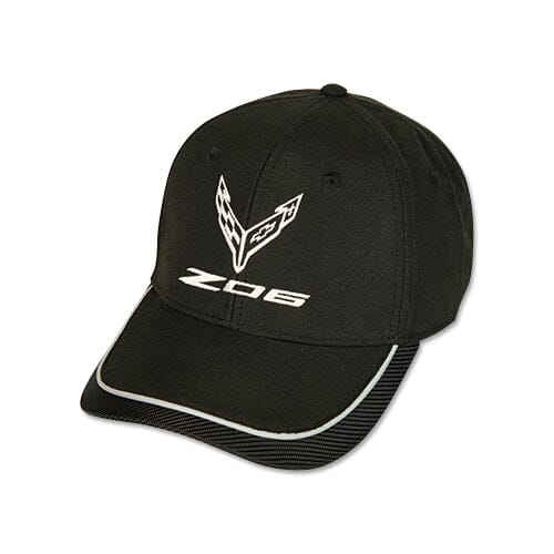 Corvette Z06 Silver Accent Baseball Hat Hats Corvette 
