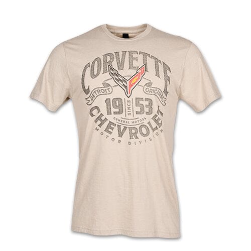 Corvette Detroit Original T-Shirt - Grey T-shirts Corvette 