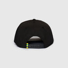 Ayrton Senna F1 Debossed Curved Peak Hat - Black/Yellow Hats Ayrton Senna 
