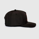 Ayrton Senna F1 Debossed Curved Peak Hat - Black/Yellow Hats Ayrton Senna 