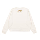 Formula 1 Movie APXGP Team Crew Sweatshirt - Ivory White Sweatshirt Formula 1 