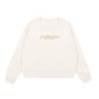 Formula 1 Movie APXGP Team Crew Sweatshirt - Ivory White Sweatshirt Formula 1 