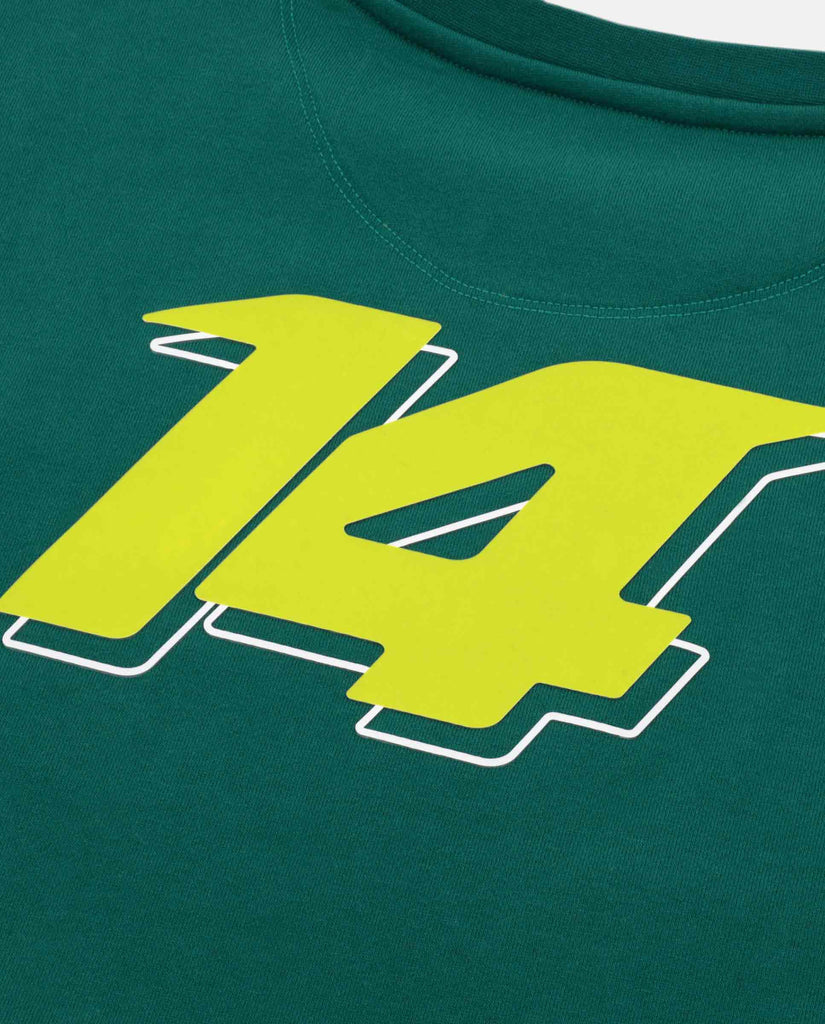 Aston Martin Cognizant F1 Kimoa Fernando Alonso Men's Lifestyle Sweater - Green Sweatshirt Aston Martin F1 