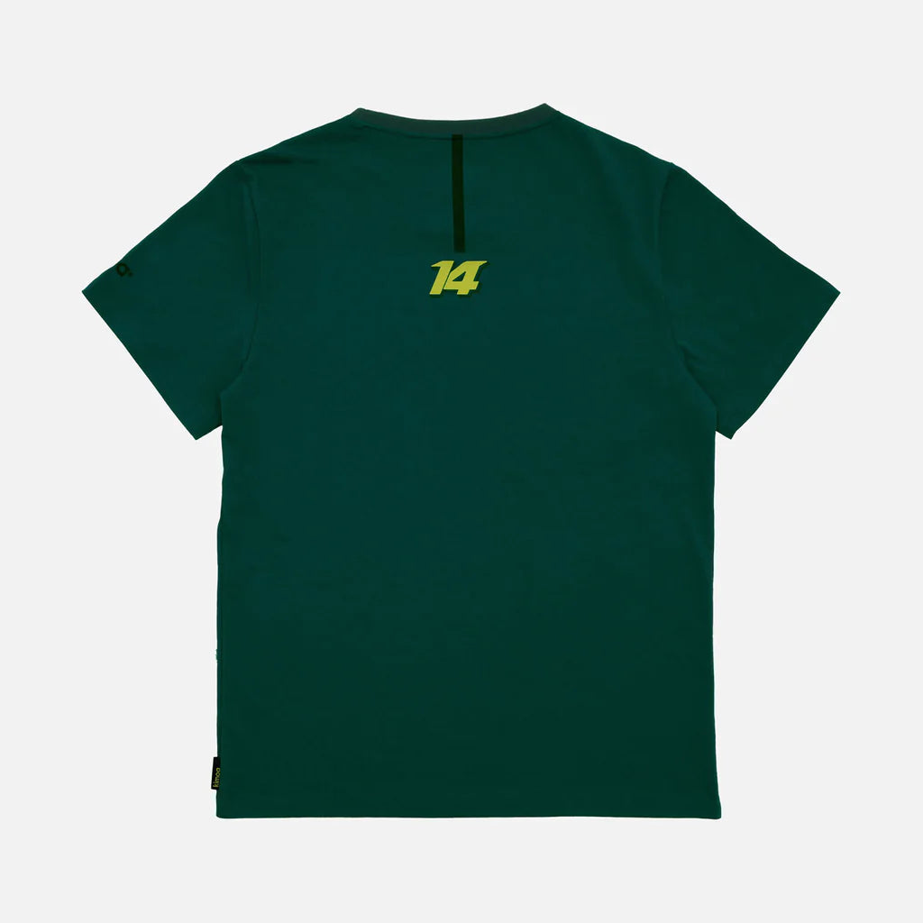 Aston Martin Cognizant F1 Kimoa Fernando Alonso Kids Lifestyle T-Shirt - Youth Green T-shirts Aston Martin F1 