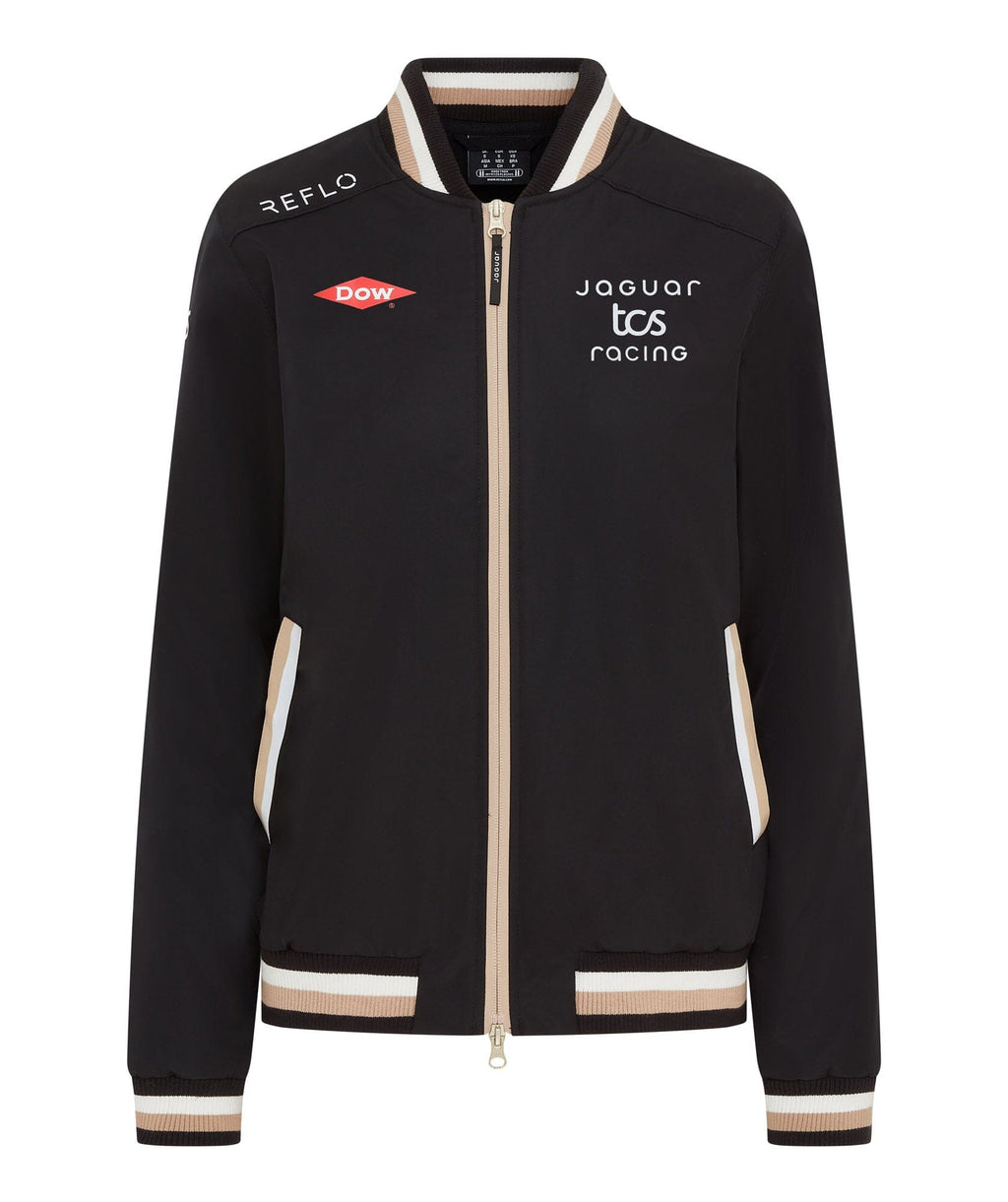 Jaguar Formula E S12 x Reflo Men's Replica Zip Through Sweater - Black Sweaters Jaguar Formula E 