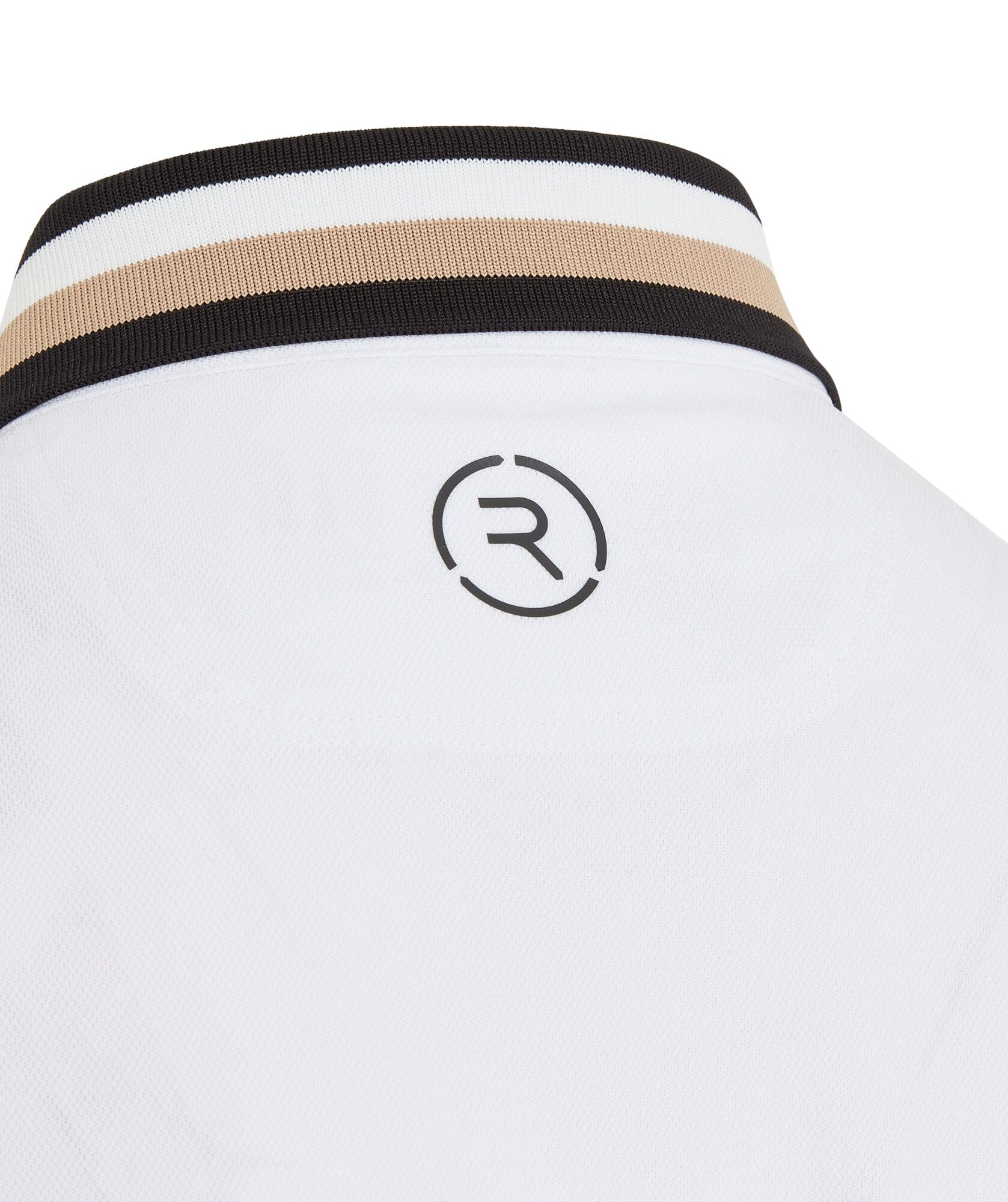 Jaguar Formula E S12 x Reflo Men's Replica Long Sleeve Polo Shirt - White Polos Jaguar Formula E 