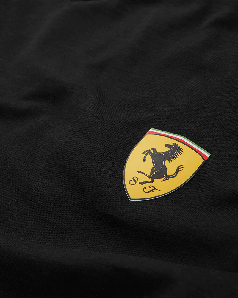 Scuderia Ferrari Hypercar Le Mans WEC Men's Track Under T-Shirt - White/Black T-shirts Scuderia Ferrari Lemans 
