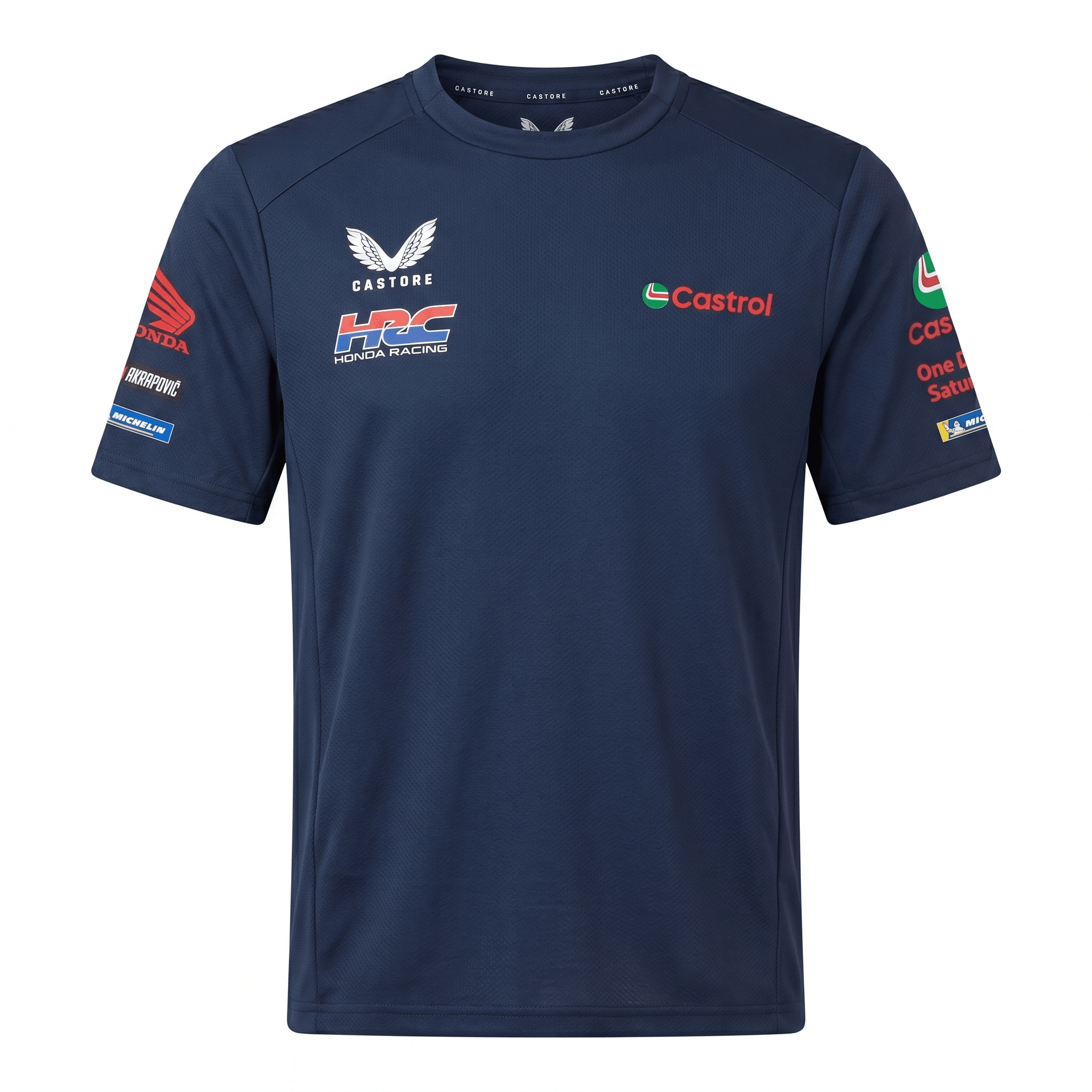 Honda Racing Repsol Team Training T-Shirt - Black Iris T-shirts Honda Racing 
