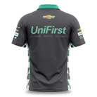 Nascar Hendrick Motorsport Unifirst Team Kit Polo Shirt - Cool Grey Polos Hendrick Motorsport 