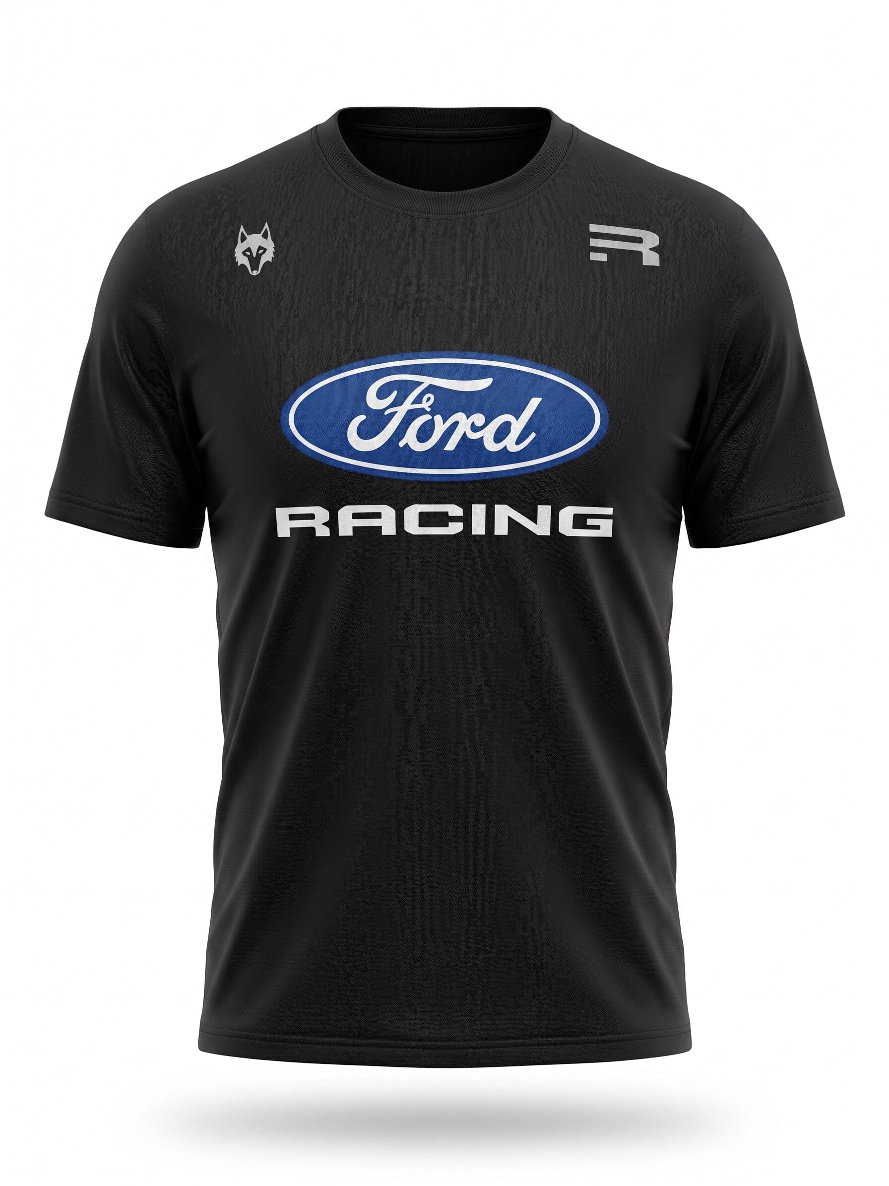 Ford Racing Le Mans x Greyson Men's Guide Sport Logo T-Shirt - Black T-Shirts Ford Racing Le Mans 